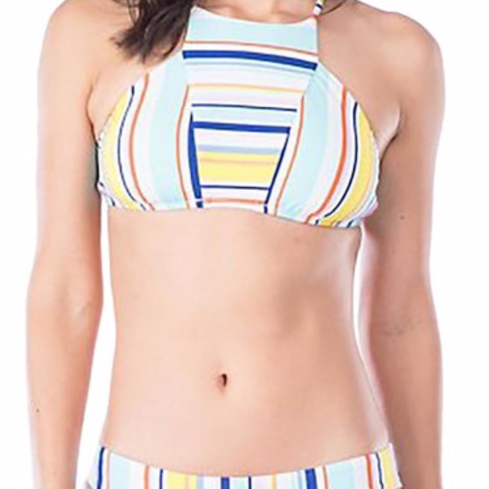 Nanette Lepore Multi Amalfi Coast Goddess Bikini S